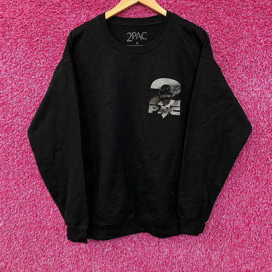 2Pac "Against All Odds" Graphic Crewneck Sweatshirt Medium