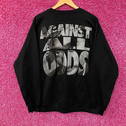 2Pac "Against All Odds" Graphic Crewneck Sweatshirt Medium