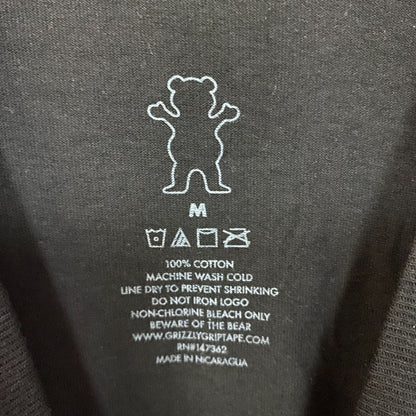 Grizzly Griptape Hot Rod Flames T-Shirt Medium.