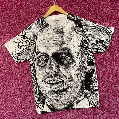 Beetlejuice Face Jumbo Graphic T-Shirt Medium