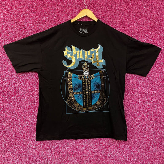 Ghost Papa III Vitruvian Gold Foil T-Shirt 2XL