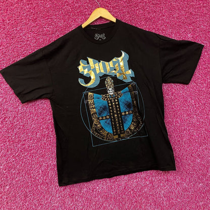 Ghost Papa III Vitruvian Gold Foil T-Shirt 2XL