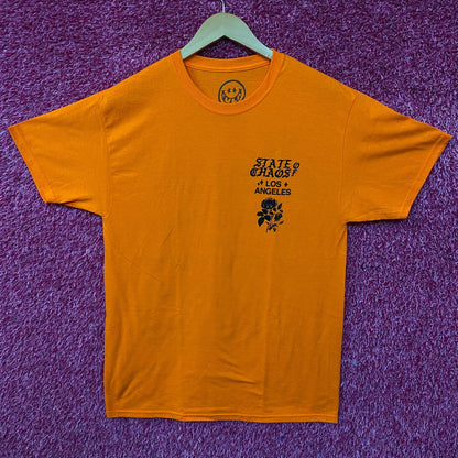 State of Chaos Alive & Well Soif de Vivre Los Angeles Graphic T-Shirt Medium