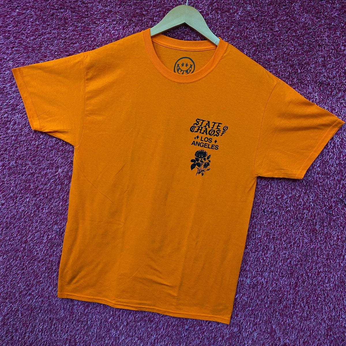 State of Chaos Alive & Well Soif de Vivre Los Angeles Graphic T-Shirt Medium