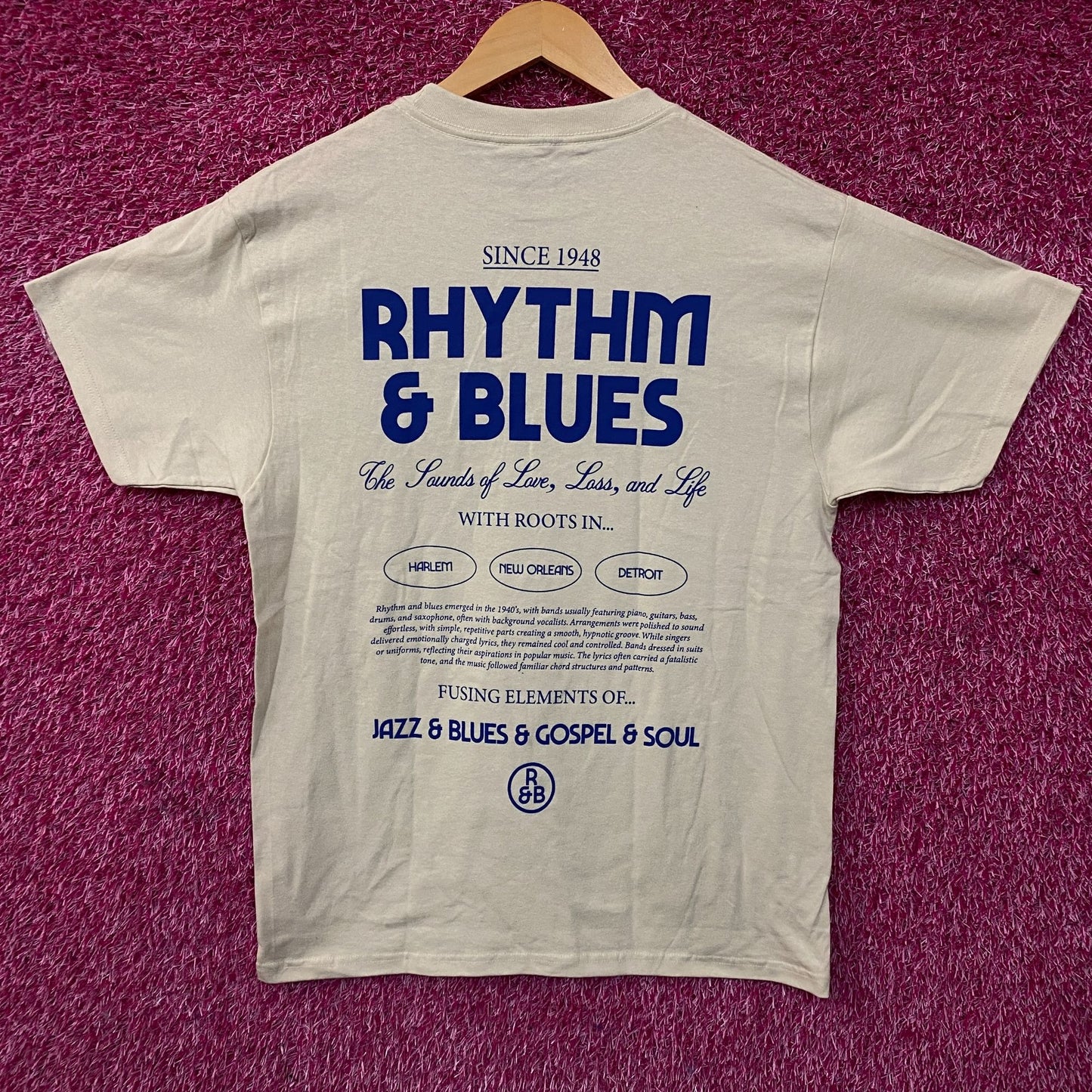 Fashion Nova Rhythm & Blues Short Sleeve Tee Medium