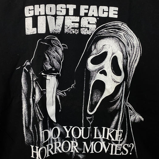 Ghost Face Lives Horror Tshirt size Medium