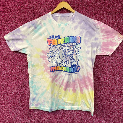 Foster Home For Imaginary Friends Tiedye Character Tshirt size XL