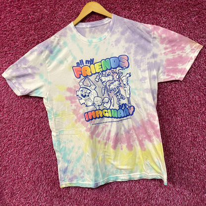 Foster Home For Imaginary Friends Tiedye Character Tshirt size XL