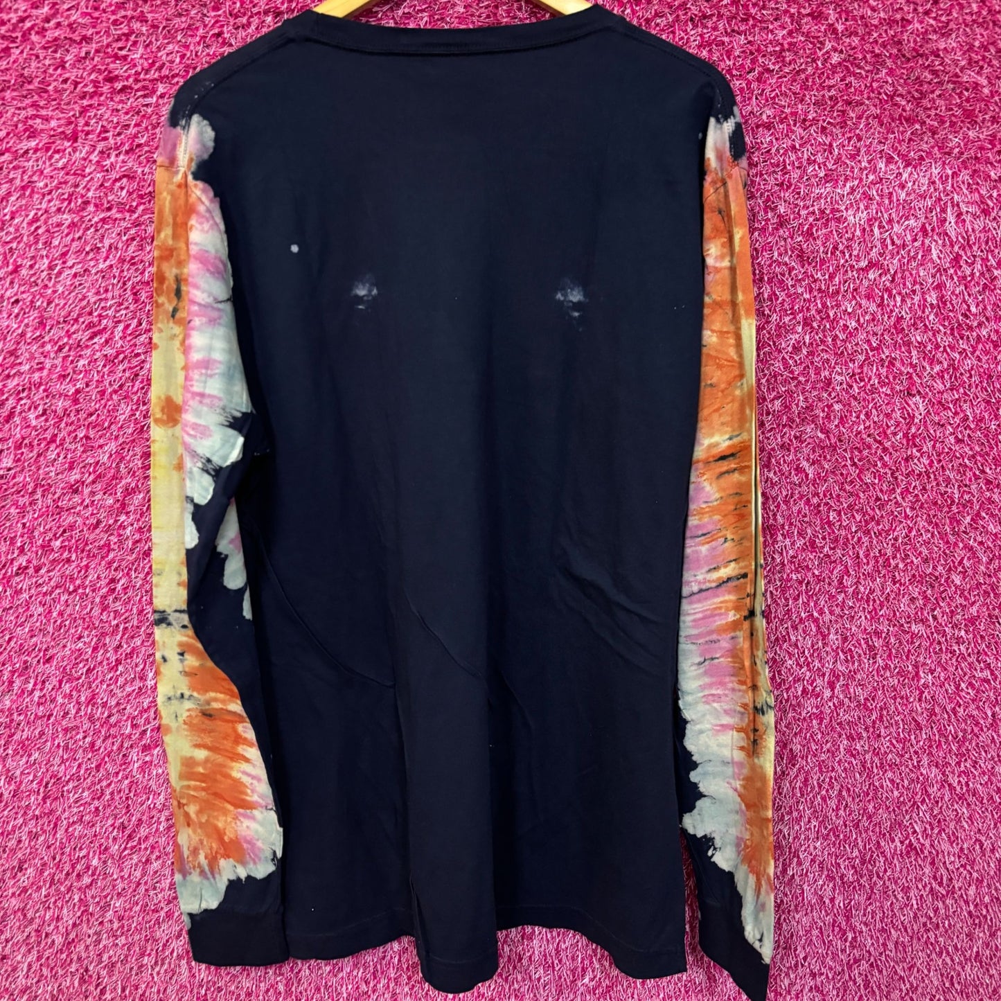 Khalid Free Spirit Long Sleeve Tie Dye Tshirt size Large
