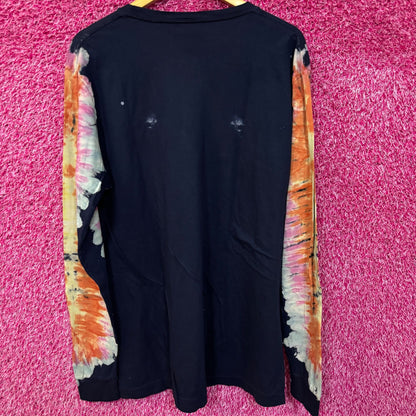Khalid Free Spirit Long Sleeve Tie Dye Tshirt size Large
