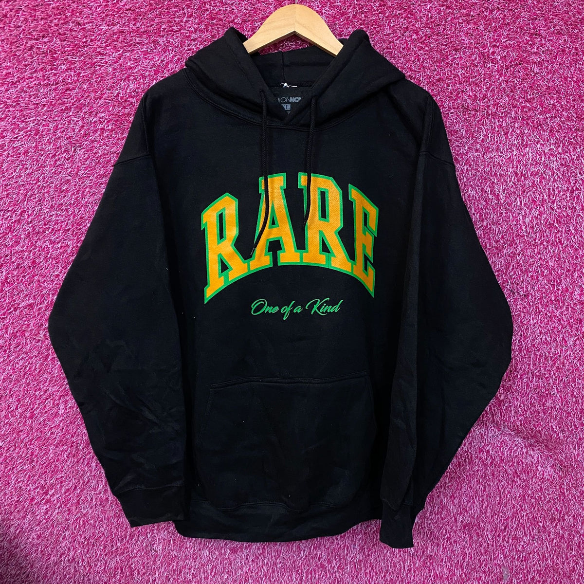 Rare One Of A Kind Fashion Nova Black Hoodie size XL