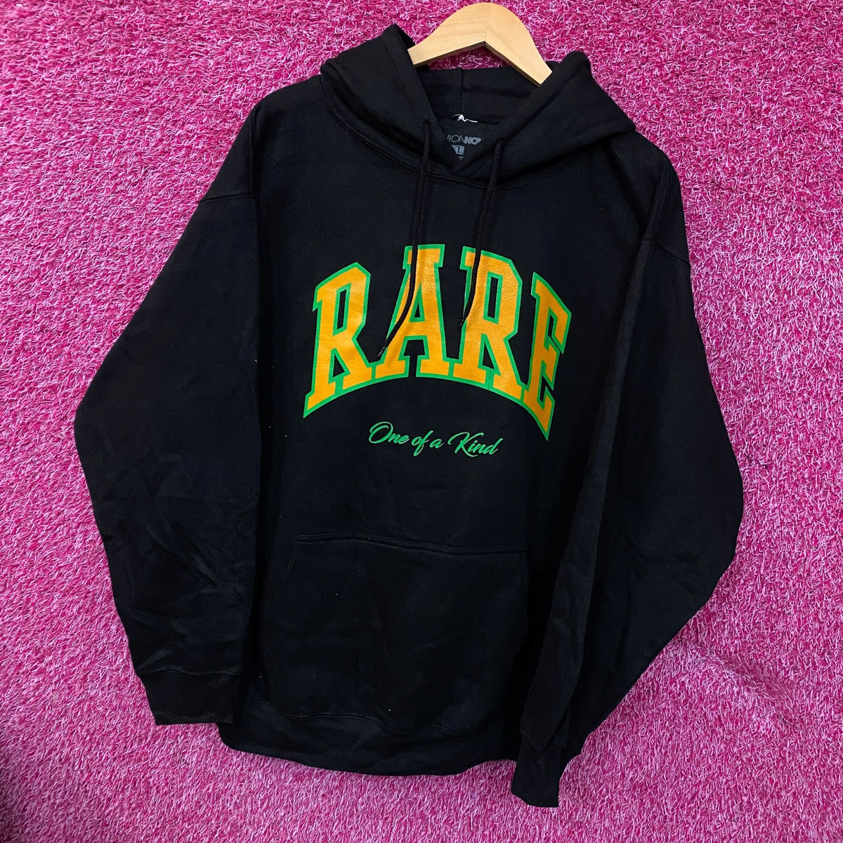 Rare One Of A Kind Fashion Nova Black Hoodie size XL