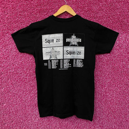 Psychedelic Furs and Squeeze Rock Tour Tshirt size Small