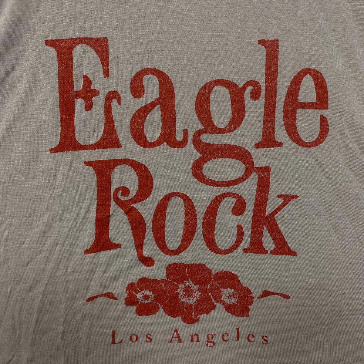 Junk Food Clothing Eagle Rock Vintage Style Tissue Crop Tank Medium