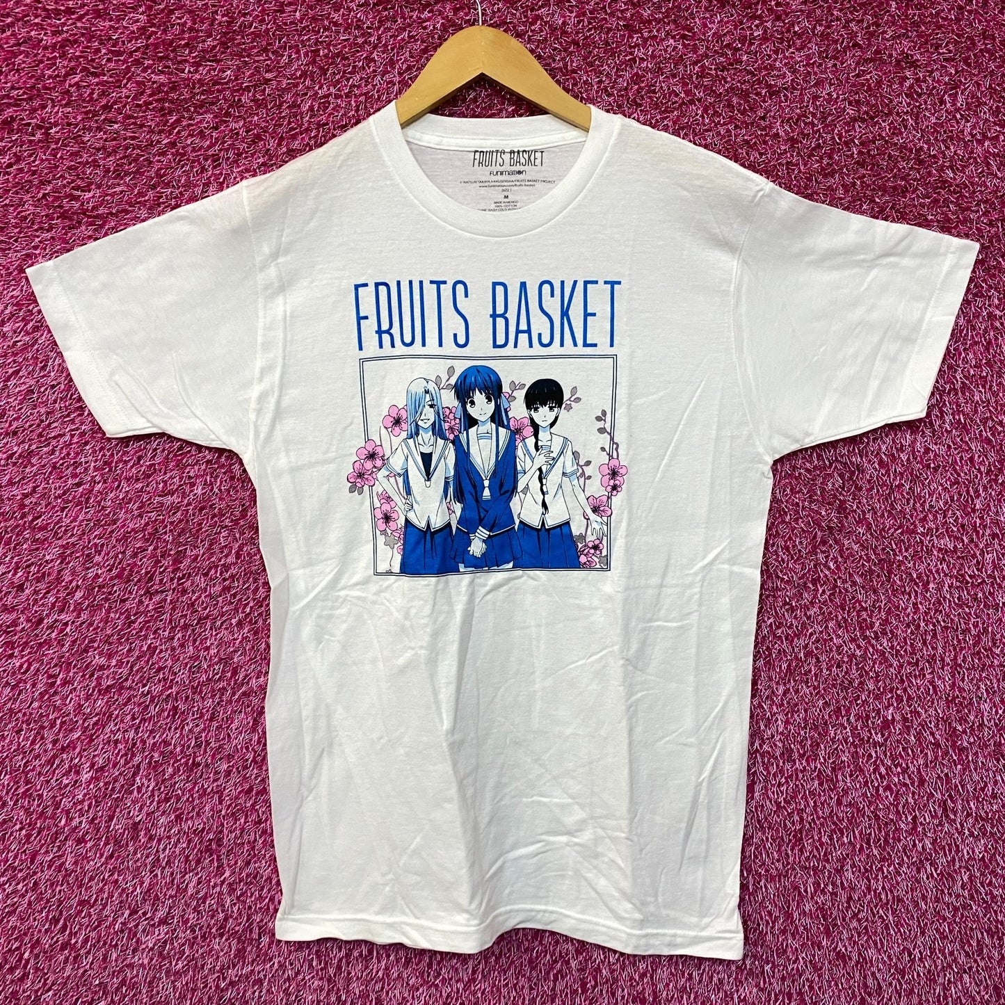 Fruit Basket Cherry Blossom Anime Tshirt size medium