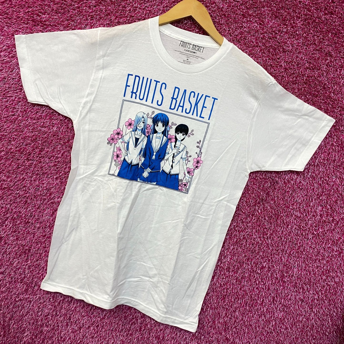Fruit Basket Cherry Blossom Anime Tshirt size medium