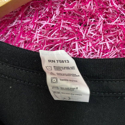 Space Zebra Sold My Soul To Rock n Roll Graphic Design T-Shirt Large