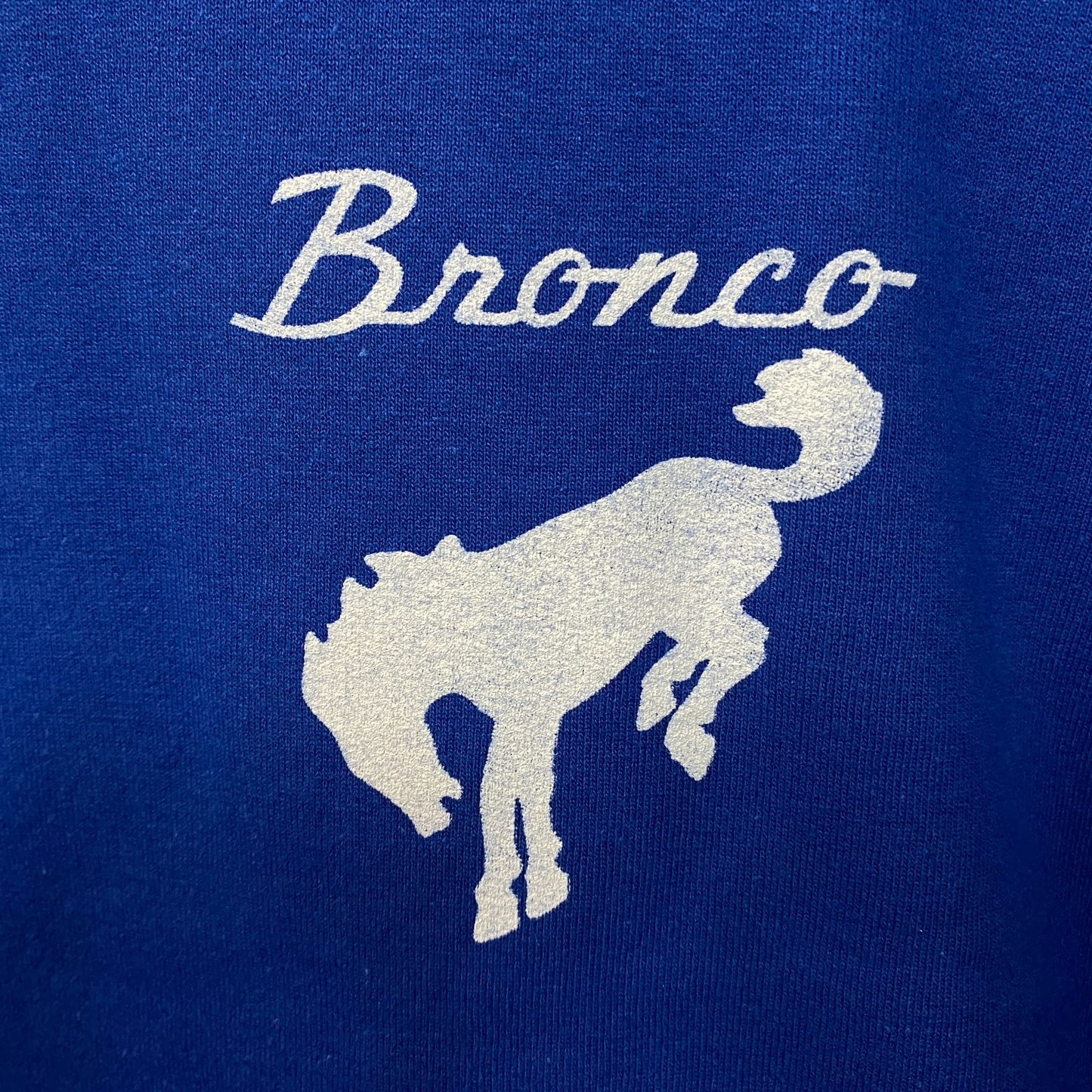 Junk Food Ford Bronco Classic Logo Pullover Hoodie Medium