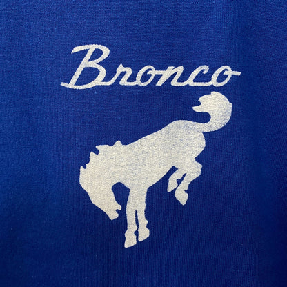 Junk Food Ford Bronco Classic Logo Pullover Hoodie Medium