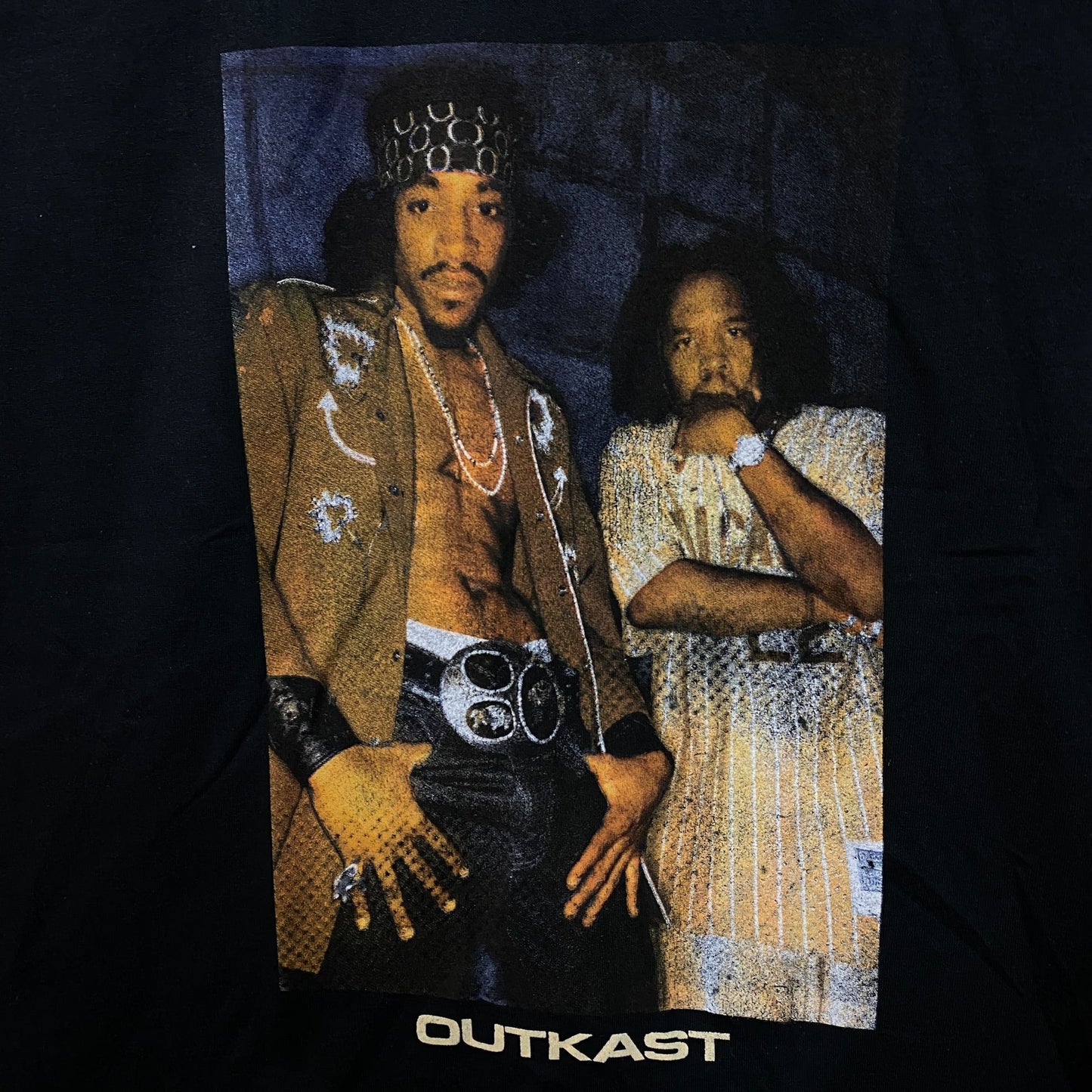 Outkast Hip-Hop Duo Andre 3000 & Big Boi T-Shirt Medium