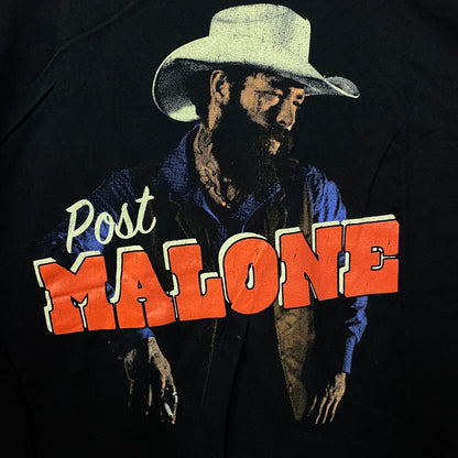Post Malone Cowboy F-1 Trillion Album Country T-Shirt Large