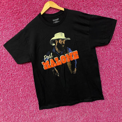 Post Malone Cowboy F-1 Trillion Album Country T-Shirt Large