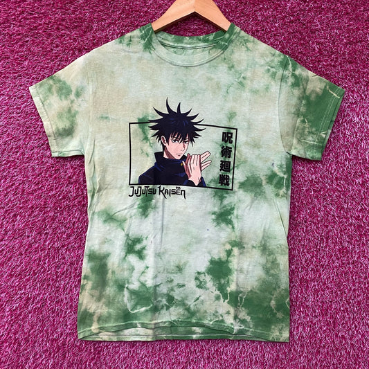 Jujutsu Kaisen Megumi Fushiguro Tie Dye T-Shirt Small