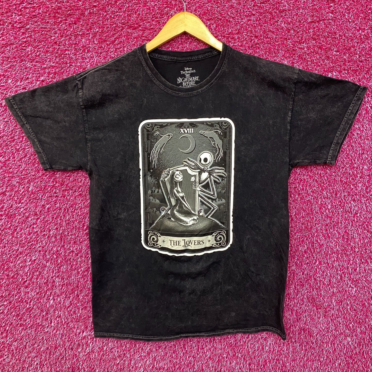 The Nightmare Before Christmas Jack and Sally The Lovers T-Shirt 2XL