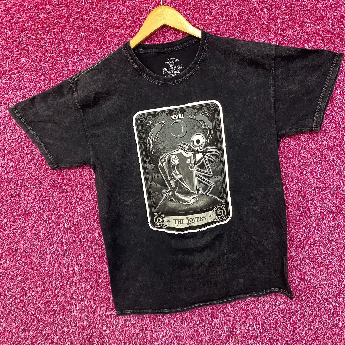 The Nightmare Before Christmas Jack and Sally The Lovers T-Shirt 2XL
