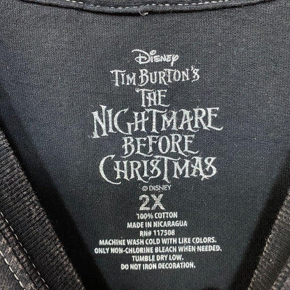 The Nightmare Before Christmas Jack and Sally The Lovers T-Shirt 2XL