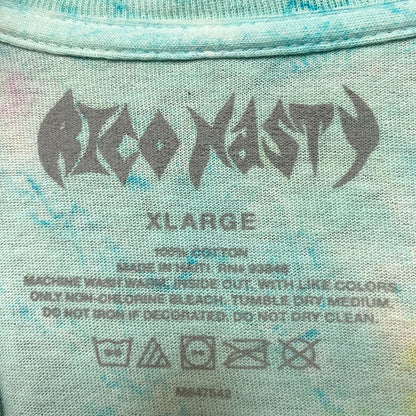 Rico Nasty Time Flies Animated Souncloud Rap Tie Dye XL