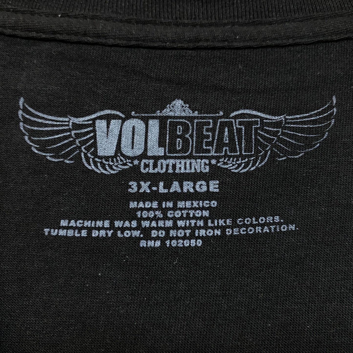 Volbeat Lets Boogie Live from Telia Parken Groove Metal Tee 3X