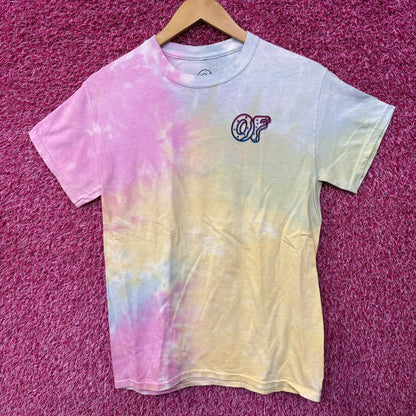 Odd Future Donut Logo tiedye Tee size small