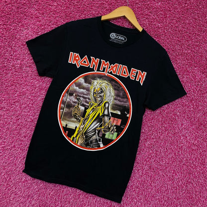 Iron Maiden Killers Black Rock tshirt size Small