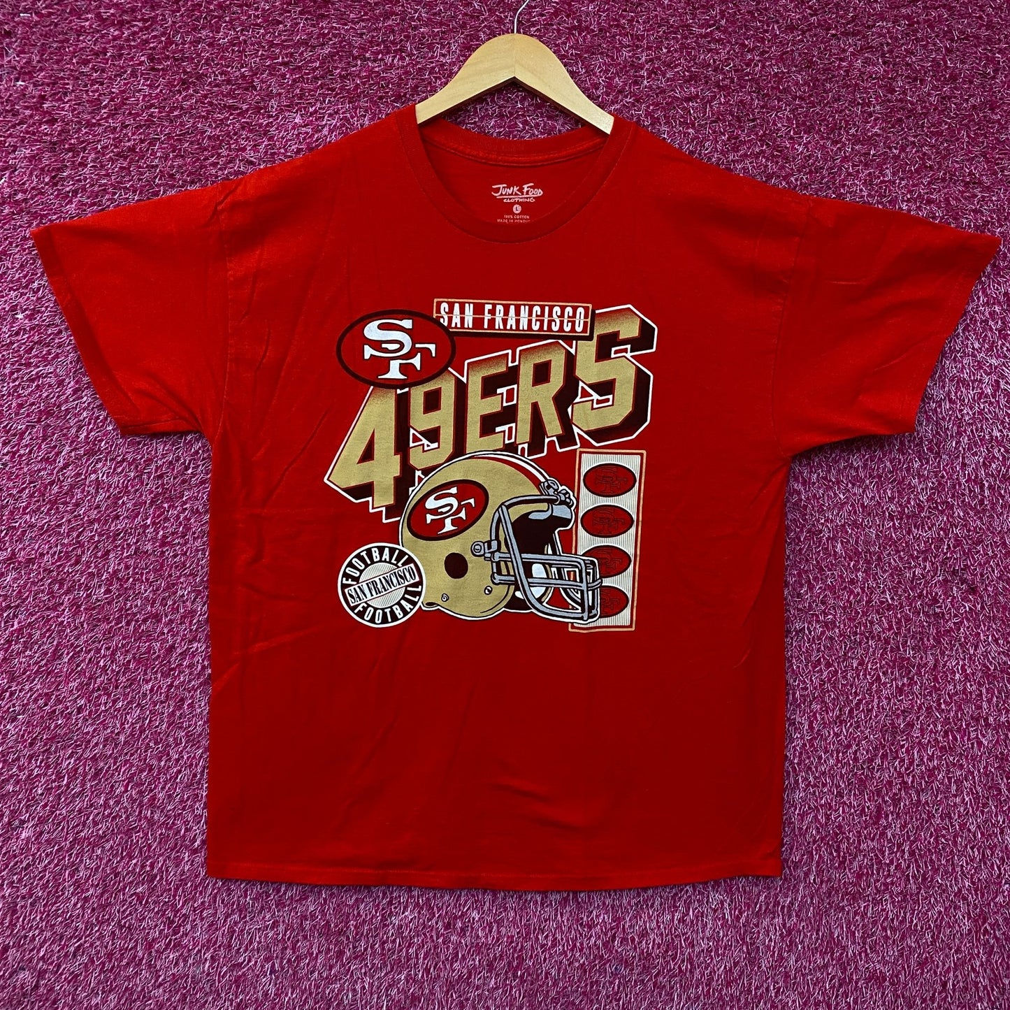 Junk Food San Francisco 49ers Graphic T-Shirt Large