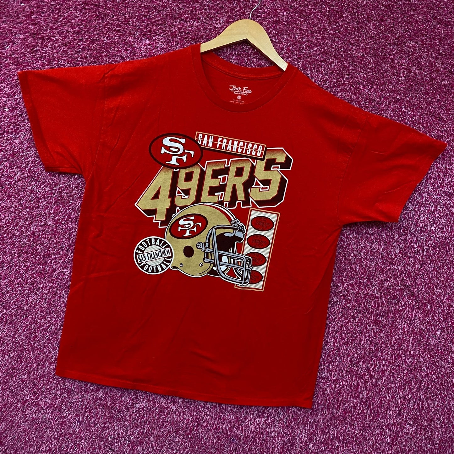Junk Food San Francisco 49ers Graphic T-Shirt Large