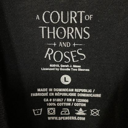 A Court of Thorns and Roses "I Love Bat Boys" T-Shirt Large