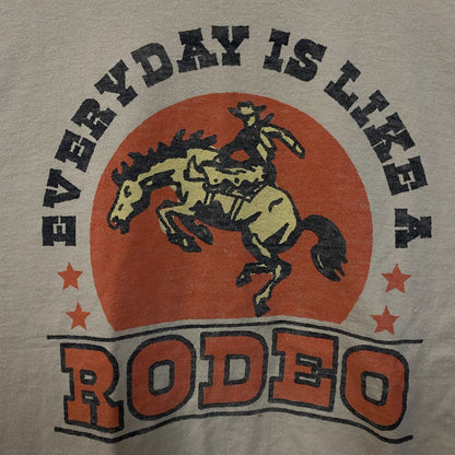 Junk Food "Everyday is Like a Rodeo" Graphic T-Shirt Large