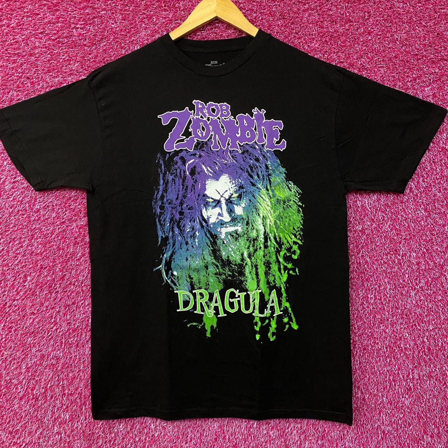 Rob Zombie Dragula Hellbilly Metal Band T-Shirt Large