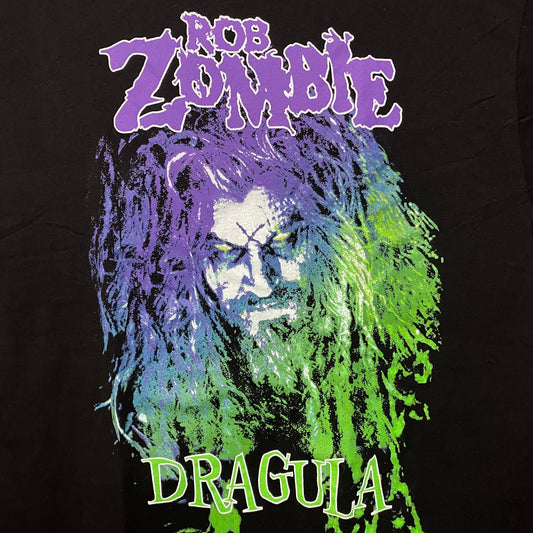 Rob Zombie Dragula Hellbilly Metal Band T-Shirt Large