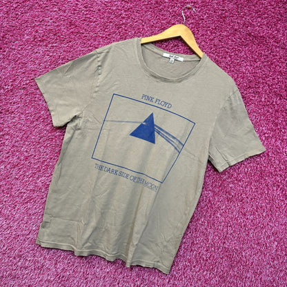 Pink Floyd the Dark Side of the Moon Psychedelic RockTee L