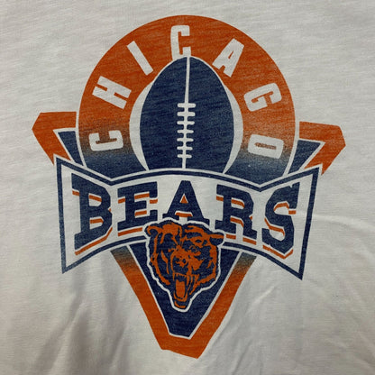 Junk Food Clothing Women's NFL Chicago Bears Mock Neck Crop Tee XL
