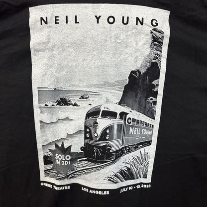 Neil Young Tour Stop Rock Tshirt size 2X
