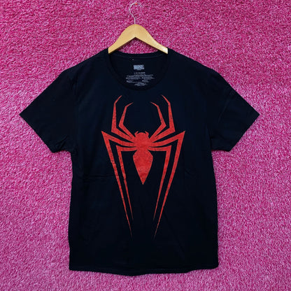 Spider-Man Miles Morales Costume Marvel Comics Tee L