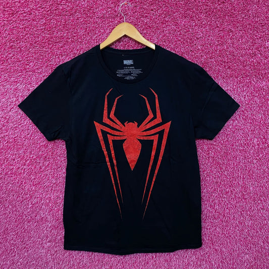 Spider-Man Miles Morales Costume Marvel Comics Tee L