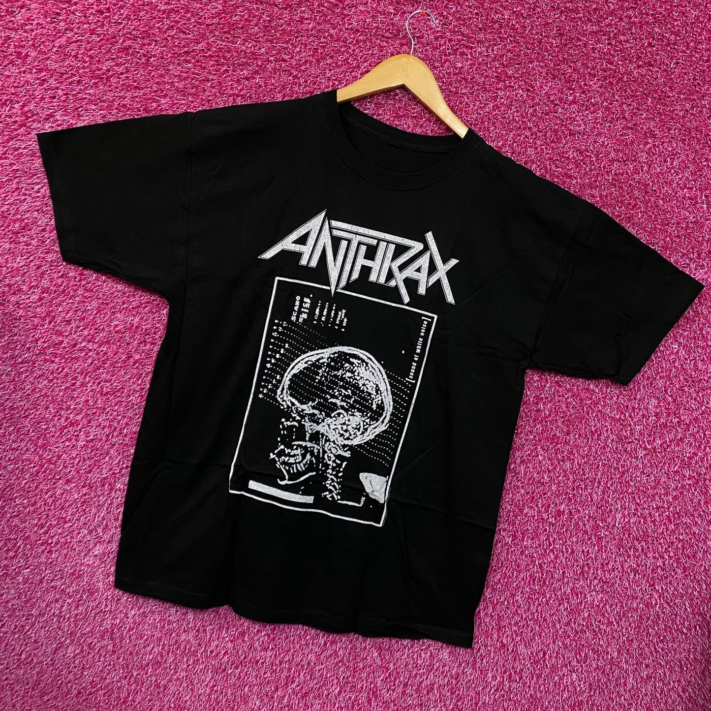 Anthrax Sound of White Noise Metal Rock Tshirt size Extra Large