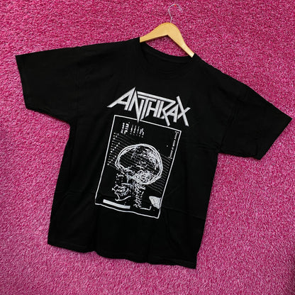 Anthrax Sound of White Noise Metal Rock Tshirt size Extra Large