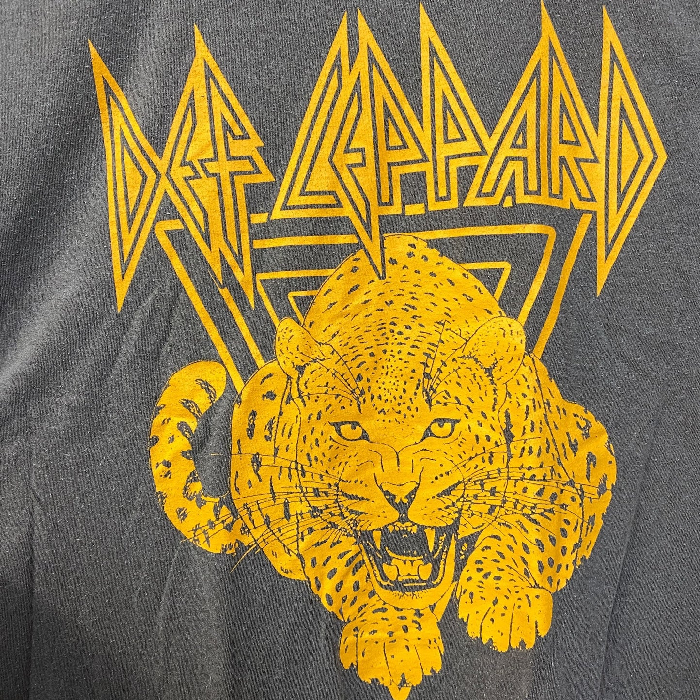 Def Leppard High N Dry Album Rock Band T-Shirt XL