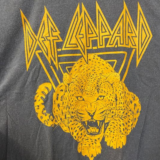 Def Leppard High N Dry Album Rock Band T-Shirt XL