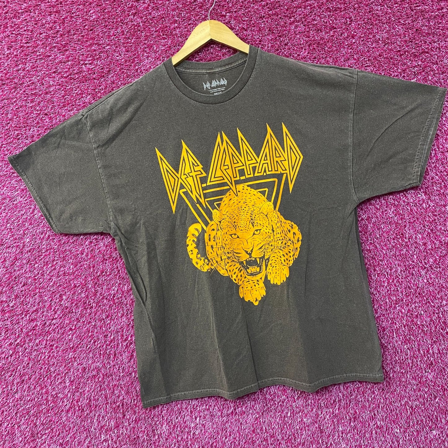 Def Leppard High N Dry Album Rock Band T-Shirt XL